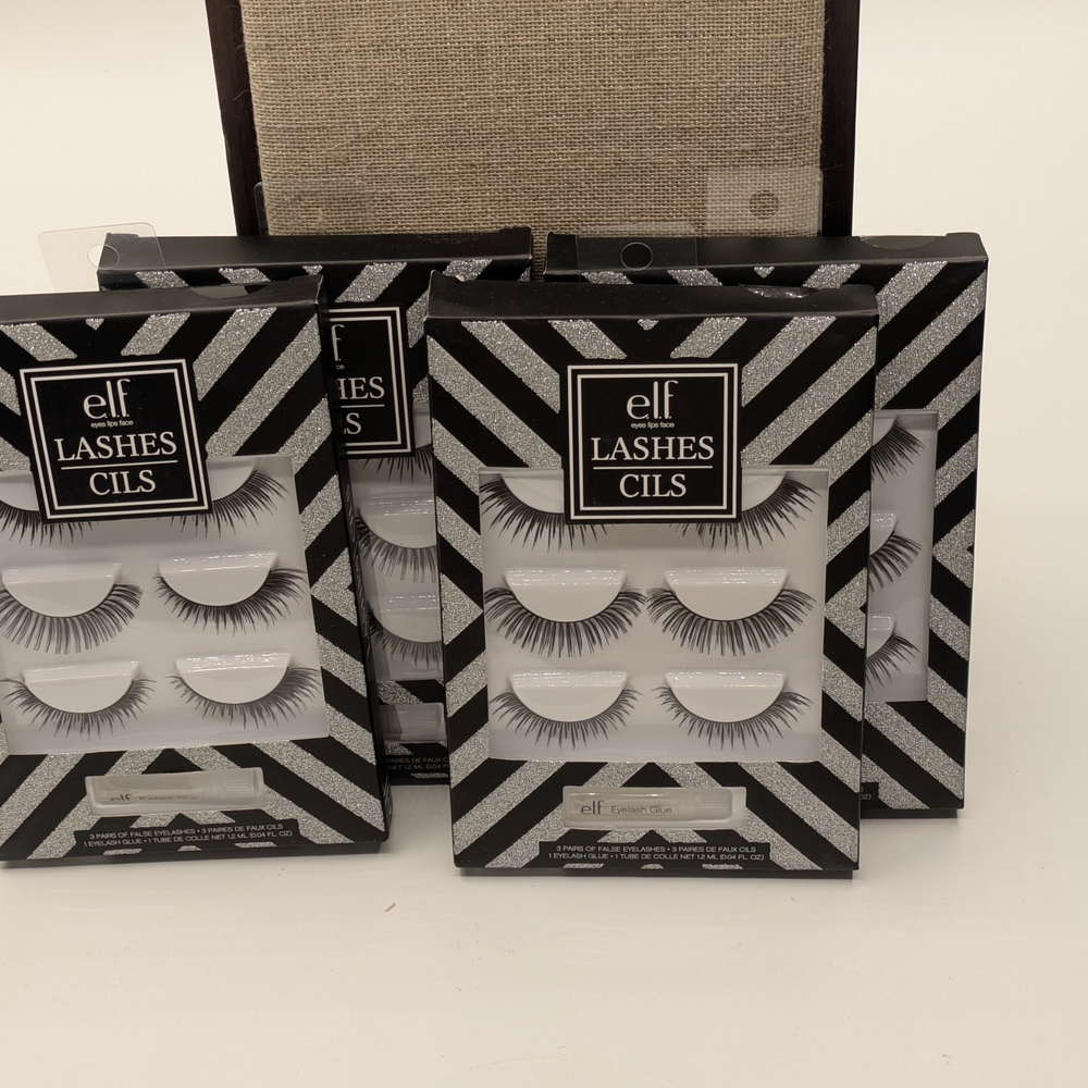 ELF Lashes Cils - Black Set Of 3/4 Packs